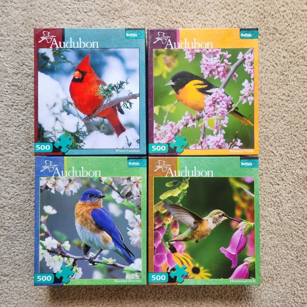 NIB Audubon Collectible Bird Puzzles